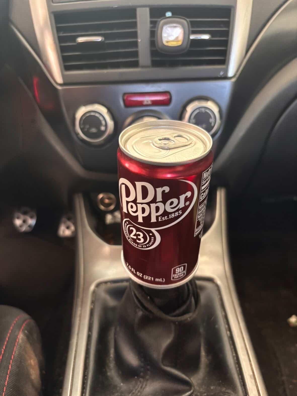 Energy drink shift knob