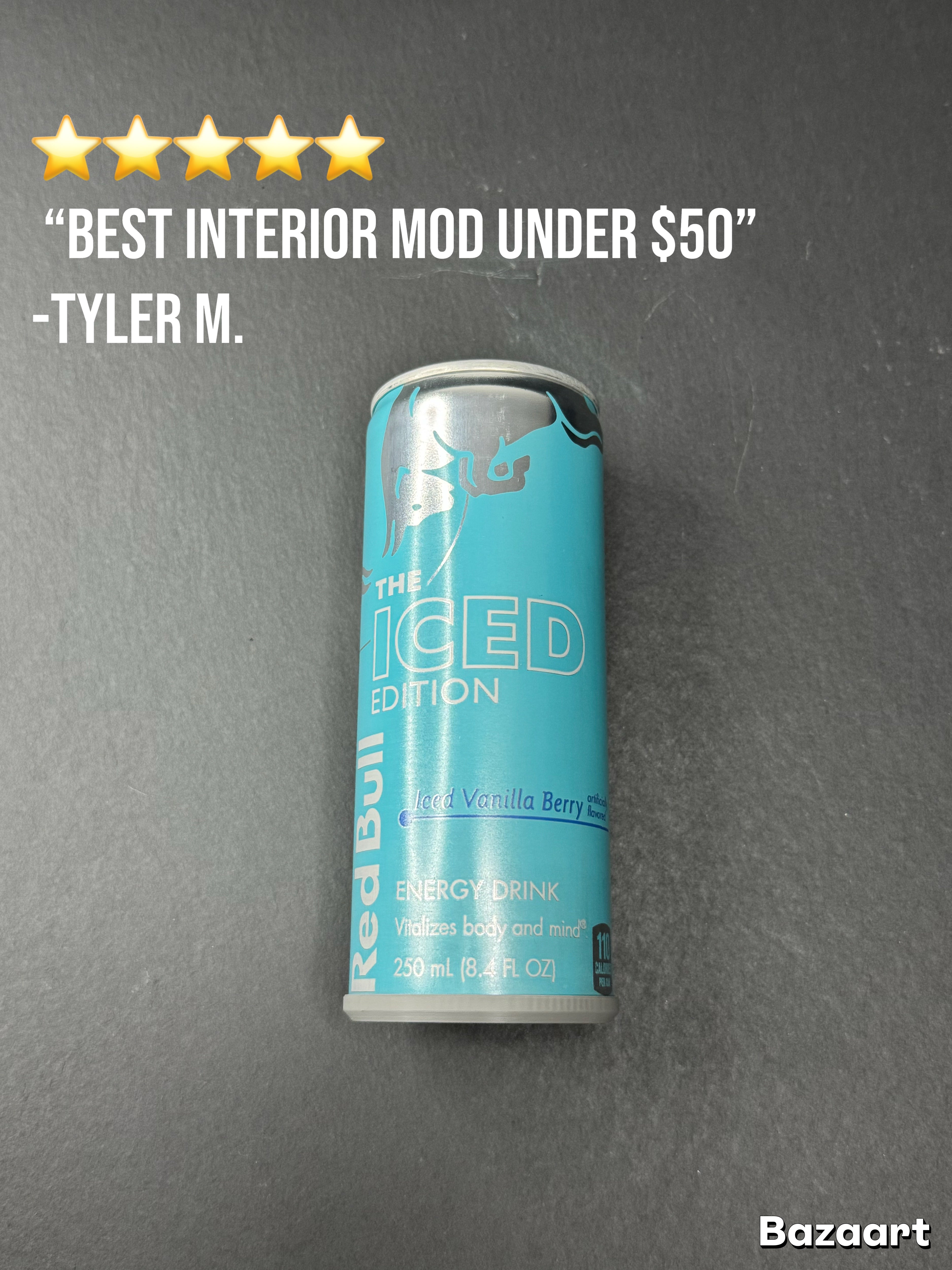 Energy drink shift knob