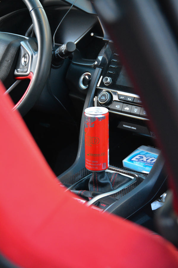 Energy drink shift knob